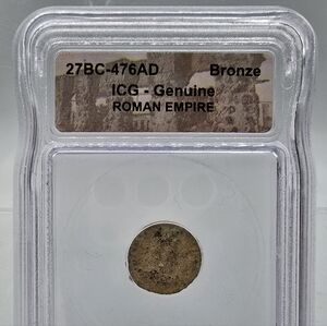 27BC-476 AD Roman Empire Bronze Coin